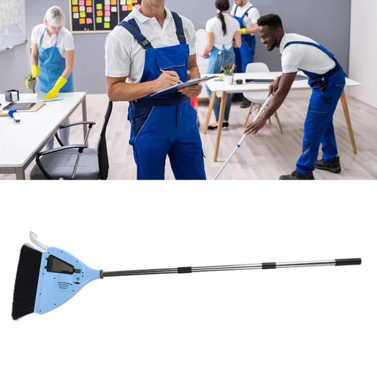 2-in-1 Cordless Vacuum Broom – Lightweight USB Rechargeable Floor Sweeper for Hard Floors & Carpets