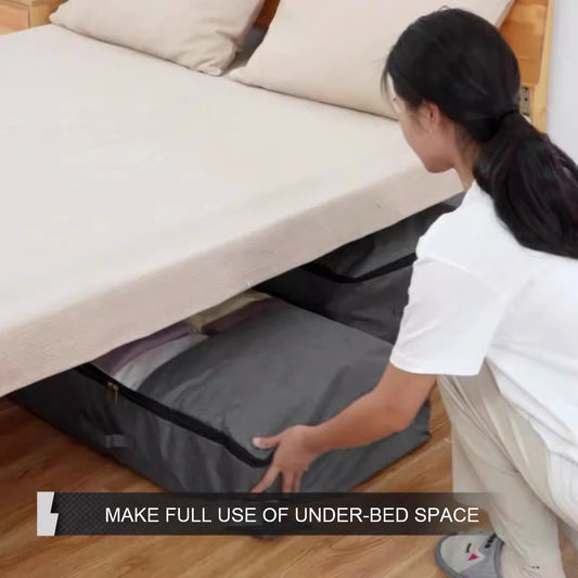 Tired of Clutter? This Oxford Under-Bed Storage Bag Solves It Instantly
