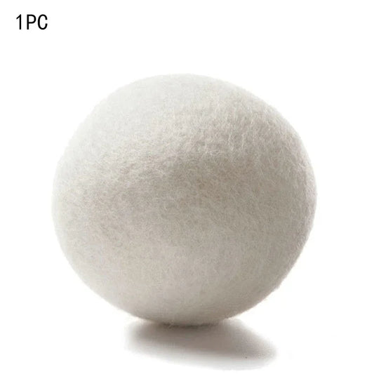 Naturally Soft Clothes with Reusable Wool Dryer Balls