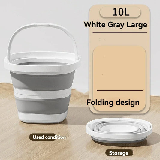 Foldable Water Bucket – Leak-Proof & Portable