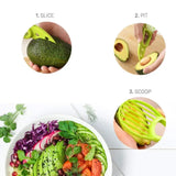 3-in-1 Avocado Slicer – Slice, Pit & Scoop in Seconds!