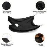 Beard Catcher Apron Bib for Men – No-Mess Shaving Cape with Suction Cups (UK Bestseller!)
