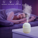 USB Cool Mist Humidifier – LED Night Light & Aroma Diffuser (270ML)