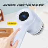 Cordless Electric Rotary Scrubber – 5-in-1 Rechargeable Cleaning Tool