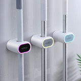 Wall Mounted Mop & Broom Rack Holder – No-Drill Suction Organizer for Bathrooms & Kitchens (UK)
