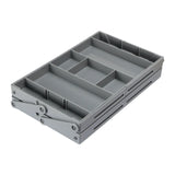 3-Tier Folding Drawer Organiser – Expandable Storage for Jewellery, Makeup & Sundries (UK)