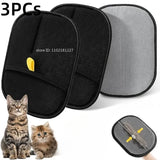 Pet Hair Removal Gloves & Brush Set – Reusable Static Fur Remover for Sofa, Carpet & Clothes (UK Edition)