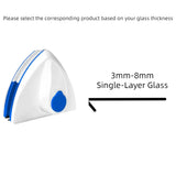2025 Magnetic Window Cleaner UK – Double-Sided, No-Drip Wiper for Effortless Streak-Free Glass