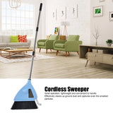 2-in-1 Cordless Vacuum Broom – Lightweight USB Rechargeable Floor Sweeper for Hard Floors & Carpets