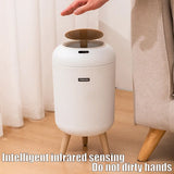 Automatic Smart Trash Can – Motion Sensor Touchless Bin for Kitchen & Bathroom (8L, Waterproof, Odour-Sealed, UK)