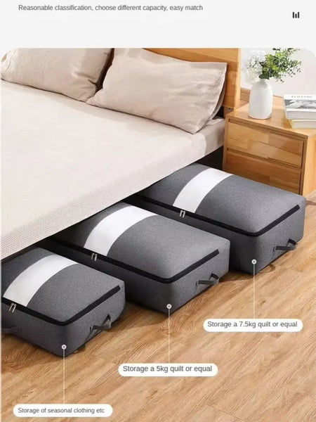 Tired of Clutter? This Oxford Under-Bed Storage Bag Solves It Instantly