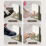 No-Drill Bathroom Footstool with Suction Cup – Shower Foot Rest & Massage Tool