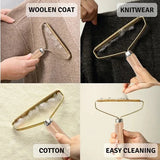 Reusable Lint & Pet Hair Remover Brush – No More Sticky Rolls!