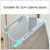 S/L Folding Hanging Trash Can – Wall Mounted, No-Drill Kitchen & Bathroom Bin (3L/5L)