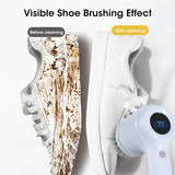 Cordless Electric Rotary Scrubber – 5-in-1 Rechargeable Cleaning Tool