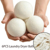Naturally Soft Clothes with Reusable Wool Dryer Balls