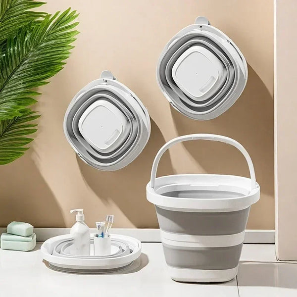Foldable Water Bucket – Leak-Proof & Portable