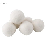 Naturally Soft Clothes with Reusable Wool Dryer Balls