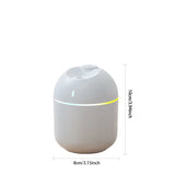 USB Cool Mist Humidifier – LED Night Light & Aroma Diffuser (270ML)