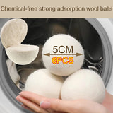 Naturally Soft Clothes with Reusable Wool Dryer Balls